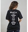 RVCA/BG043214 半袖 Tシャツ バックプリント SOUVENIR LOOSE FIT ST ルーカ レディース ムラサキスポーツ