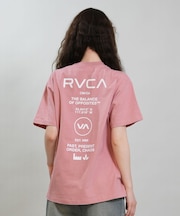 RVCA/BG043214 半袖 Tシャツ バックプリント SOUVENIR LOOSE FIT ST ルーカ レディース ムラサキスポーツ