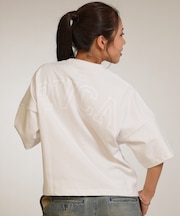 RVCA/BG043216 半袖 Tシャツ ARCH LOGO CROPPED ST ルーカ レディース ムラサキスポーツ