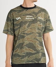 RVCA/BG04A219 速乾 軽量 ストレッチ 半袖 Tシャツ NATUR AND INDUSTRY VENT SS ルーカ メンズ ムラサキスポーツ
