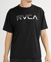 RVCA/BG04A221 速乾 軽量 ストレッチ 半袖 Tシャツ バックプリント AVALANCHE RVCA VENT SS ルーカ メンズ ムラサキスポーツ