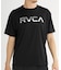 RVCA/BG04A221 速乾 軽量 ストレッチ 半袖 Tシャツ バックプリント AVALANCHE RVCA VENT SS ルーカ メンズ ムラサキスポーツ