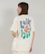 RVCA/BG04C211 半袖 Tシャツ バックプリント ルーズフィット PEACE GOOD DAY LOSE FIT T ルーカ レディース ムラサキスポーツ