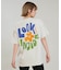 RVCA/BG04C211 半袖 Tシャツ バックプリント ルーズフィット PEACE GOOD DAY LOSE FIT T ルーカ レディース ムラサキスポーツ