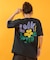 RVCA/BG04C211 半袖 Tシャツ バックプリント ルーズフィット PEACE GOOD DAY LOSE FIT T ルーカ レディース ムラサキスポーツ