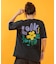 RVCA/BG04C211 半袖 Tシャツ バックプリント ルーズフィット PEACE GOOD DAY LOSE FIT T ルーカ レディース ムラサキスポーツ
