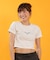 RVCA/BG04C214 半袖 Tシャツ クロップド丈 ショート丈 BIRD OF PREY CROPPED MINI ルーカ レディース ムラサキスポーツ