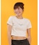 RVCA/BG04C214 半袖 Tシャツ クロップド丈 ショート丈 BIRD OF PREY CROPPED MINI ルーカ レディース ムラサキスポーツ