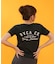 RVCA/BG04C217 半袖 Tシャツ クロップド丈 ショート丈 GOING NOWHERE BABY FIT ルーカ レディース ムラサキスポーツ