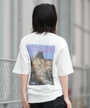 THE NORTH FACE/NT32650 速乾 ショートスリーブマウンテンフラワーティー 半袖 Tシャツ ザ・ノースフェイス レディース ムラサキスポーツ【正規代理店】