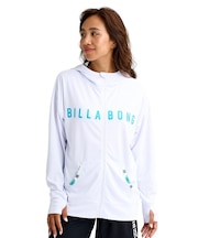 BILLA BONG/水着 BG013851 UPF50+ ラッシュガード ジップアップ パーカー レディース ZIP HOODED PRINT LOOSE RG ビラボン レディース ムラサキスポーツ