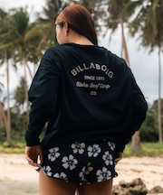 BILLA BONG/水着 BG013856 ラッシュガード 長袖 Tシャツ ロンT 水陸両用 MORFY LOGO BOATNECK RG ビラボン レディース ラサキスポーツ