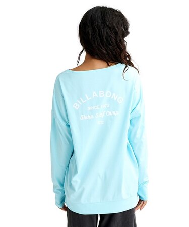 BILLA BONG/水着 BG013856 ラッシュガード 長袖 Tシャツ ロンT 水陸両用 MORFY LOGO BOATNECK RG ビラボン レディース ラサキスポーツ