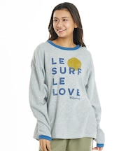 BILLA BONG/調温機能 BG014058 長袖 Tシャツ ロンT LE SURF LE LOVE LS TEE ビラボン レディース ムラサキスポーツ