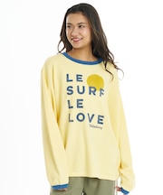 BILLA BONG/調温機能 BG014058 長袖 Tシャツ ロンT LE SURF LE LOVE LS TEE ビラボン レディース ムラサキスポーツ