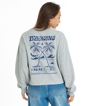 BILLA BONG/調温機能 BG014059 長袖 Tシャツ ロンT バックプリント SURF CAMP SUNSETS LE TEE ビラボン レディース ムラサキスポーツ