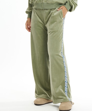 BILLA BONG/BG014711 ロングパンツ ベロア セットアップ対応 SURF CAMP PALM 73 LONG PANTS ビラボン レディース ムラサキスポーツ