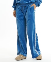 BILLA BONG/BG014711 ロングパンツ ベロア セットアップ対応 SURF CAMP PALM 73 LONG PANTS ビラボン レディース ムラサキスポーツ