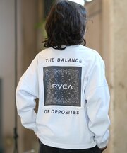 RVCA/キッズ BG046050 長袖 Tシャツ ロンT 子供服 バンダナロゴ バックプリント ルーカ 男の子 女の子 ムラサキスポーツ