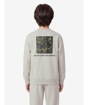 THE NORTH FACE/キッズ NTJ62637 トレーナー スウェットロゴクルー ザ・ノースフェイス 男の子 女の子 ムラサキスポーツ