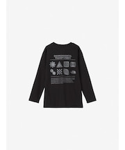 THE NORTH FACE/キッズ NTJ82533 長袖Tシャツ ロングスリーブグラフィックティー ザ・ノースフェイス 男の子 女の子 ムラサキスポーツ