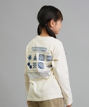 THE NORTH FACE/キッズ NTJ82533 長袖Tシャツ ロングスリーブグラフィックティー ザ・ノースフェイス 男の子 女の子 ムラサキスポーツ