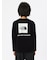 THE NORTH FACE/キッズ NTJ82640 長袖Tシャツ ロングスリーブバックスクエアロゴティー ザ・ノースフェイス 男の子 女の子 ムラサキスポーツ