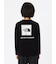 THE NORTH FACE/キッズ NTJ82640 長袖Tシャツ ロングスリーブバックスクエアロゴティー ザ・ノースフェイス 男の子 女の子 ムラサキスポーツ