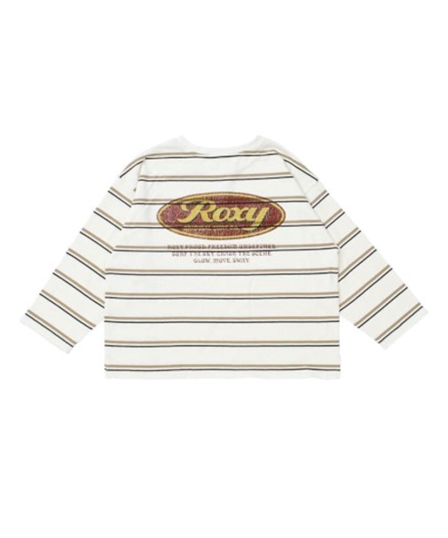 ROXY/キッズ TLT264110 女の子 長袖Tシャツ MINI GROW SWAY ヴィンテージライク ロンT【2026年秋冬モデル】ロキシー ムラサキスポーツ