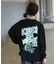 DC /キッズ YLT264518 長袖 Tシャツ ロンT 子供服 バックプリント ディーシー 男の子 女の子 ムラサキスポーツ