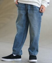 ELEMENT/キッズ BG026P16 ロングパンツ ペインターパンツ ワイドシルエット ウエストゴム 子供服 エレメント 男の子 女の子 ムラサキスポーツ