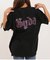 【限定】GYDA/072642772301 半袖 Tシャツ GD BACK BIG T/S ロング丈 ラインストーン ジェイダ レディース ムラサキスポーツ限定