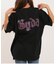 【限定】GYDA/072642772301 半袖 Tシャツ GD BACK BIG T/S ロング丈 ラインストーン ジェイダ レディース ムラサキスポーツ限定