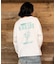 RIKKAFEMME/RF6F-2203 長袖 Tシャツ ロンT バックプリント グラフィック リッカファム レディース ムラサキスポーツ