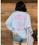 RIKKAFEMME/RF6F-2203 長袖 Tシャツ ロンT バックプリント グラフィック リッカファム レディース ムラサキスポーツ