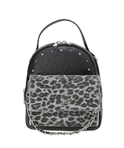 GYDA/leopard bijou 5WAYミニリュック 072641934701 ジェイダ バックパック リュック デイパック ユニセックス メンズ レディース ムラサキスポーツ