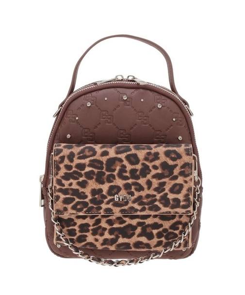 GYDA/leopard bijou 5WAYミニリュック 072641934701 ジェイダ バックパック リュック デイパック ユニセックス メンズ レディース ムラサキスポーツ