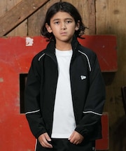 NEWERA/キッズ 15135388 セットアップ対応 Youth Oversized Piping Jacket ユース オーバーサイズド パイピング ジャケット 子供服 ニューエラ 男の子 女の子 ムラサキスポーツ