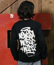 NEWERA/キッズ 15138149 YOUTH L/S COTTON TEE TAGGING LOGO 長袖 Tシャツ 子供服 ニューエラ 男の子 女の子 ムラサキスポーツ