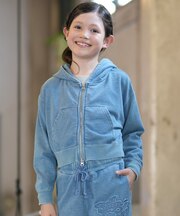 BILLABONG/キッズ 裏毛 セットアップ対応 ルーズクロップド丈シルエットパーカー ジップアップパーカー子供服 ビラボン 男の子 女の子 ムラサキスポーツ