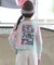 ELEMENT/キッズ BG026P03 長袖 Tシャツ ロンT ショート丈 バックプリント 子供服 エレメント 女の子 ムラサキスポーツ