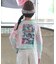 ELEMENT/キッズ BG026P03 長袖 Tシャツ ロンT ショート丈 バックプリント 子供服 エレメント 女の子 ムラサキスポーツ