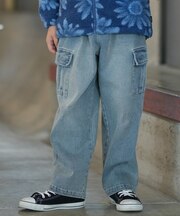 DC/キッズ YPT264506 WIDE CARGO PANT ワイドカーゴパンツ 子供服 ディーシー 男の子 女の子 ムラサキスポーツ