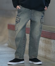 DC/キッズ YPT264506 WIDE CARGO PANT ワイドカーゴパンツ 子供服 ディーシー 男の子 女の子 ムラサキスポーツ