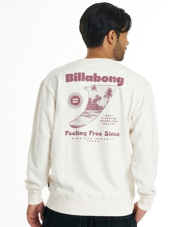 BILLABONG/BG012005 トレーナー スウェット バックプリント SINGLE FIN ビラボン メンズ ムラサキスポーツ
