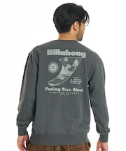 BILLABONG/BG012005 トレーナー スウェット バックプリント SINGLE FIN ビラボン メンズ ムラサキスポーツ
