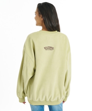 BILLABONG/BG014009 裏起毛 トレーナー スウェット SUEDE LIKE BONDING FLEECE ビラボン レディース ムラサキスポーツ