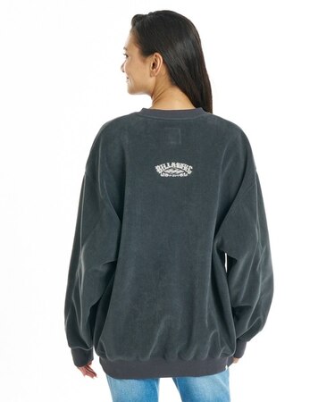 BILLABONG/BG014009 裏起毛 トレーナー スウェット SUEDE LIKE BONDING FLEECE ビラボン レディース ムラサキスポーツ