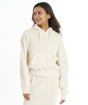 BILLABONG/BG014023 プルオーバー パーカー セットアップ対応 フーディー ニット QUILT MIX LOOSE FIT PARKA ビラボン レディース ムラサキスポーツ