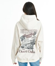 BILLABONG/BG014025 プルオーバー パーカー フーディー バックプリント SUEDE LIKE BONDING FLEECE ビラボン レディース ムラサキスポーツ